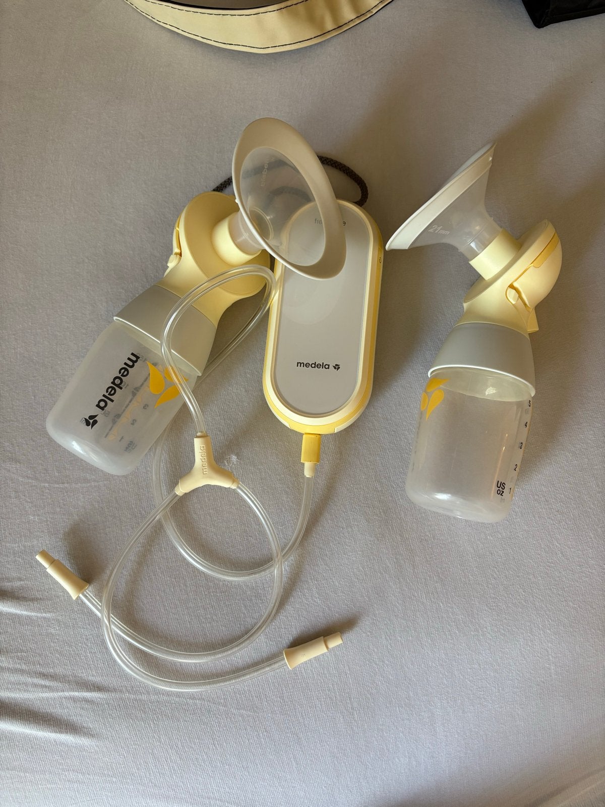 Medela Freestyle Flex Dubbele Elektrische Borstkolf, Ophalen of Verzenden, Gebruikt