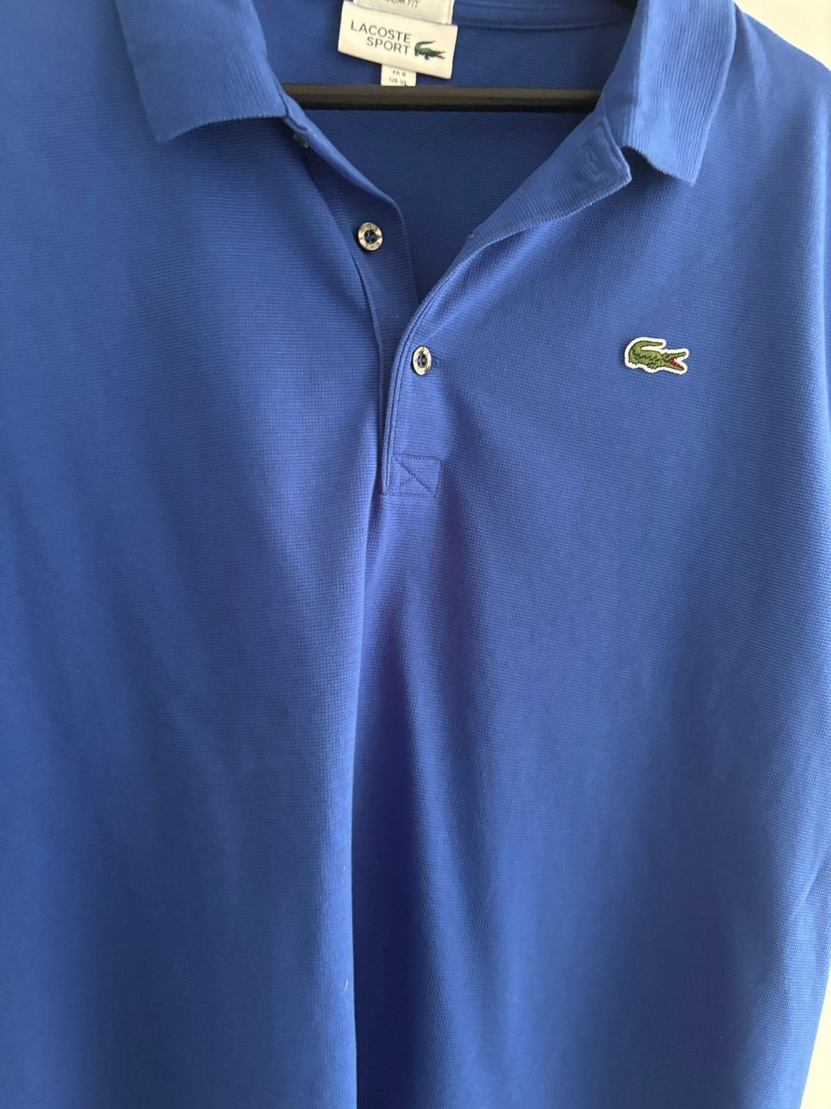 2x Lacoste Poloshirt XL - Zo goed als nieuw, Ophalen of Verzenden, Zo goed als nieuw, Maat 56/58 (XL), Blauw