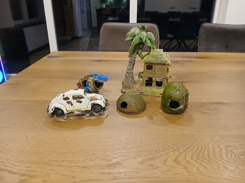 Aquarium decoratie, Ophalen, Zo goed als nieuw, Decoratie