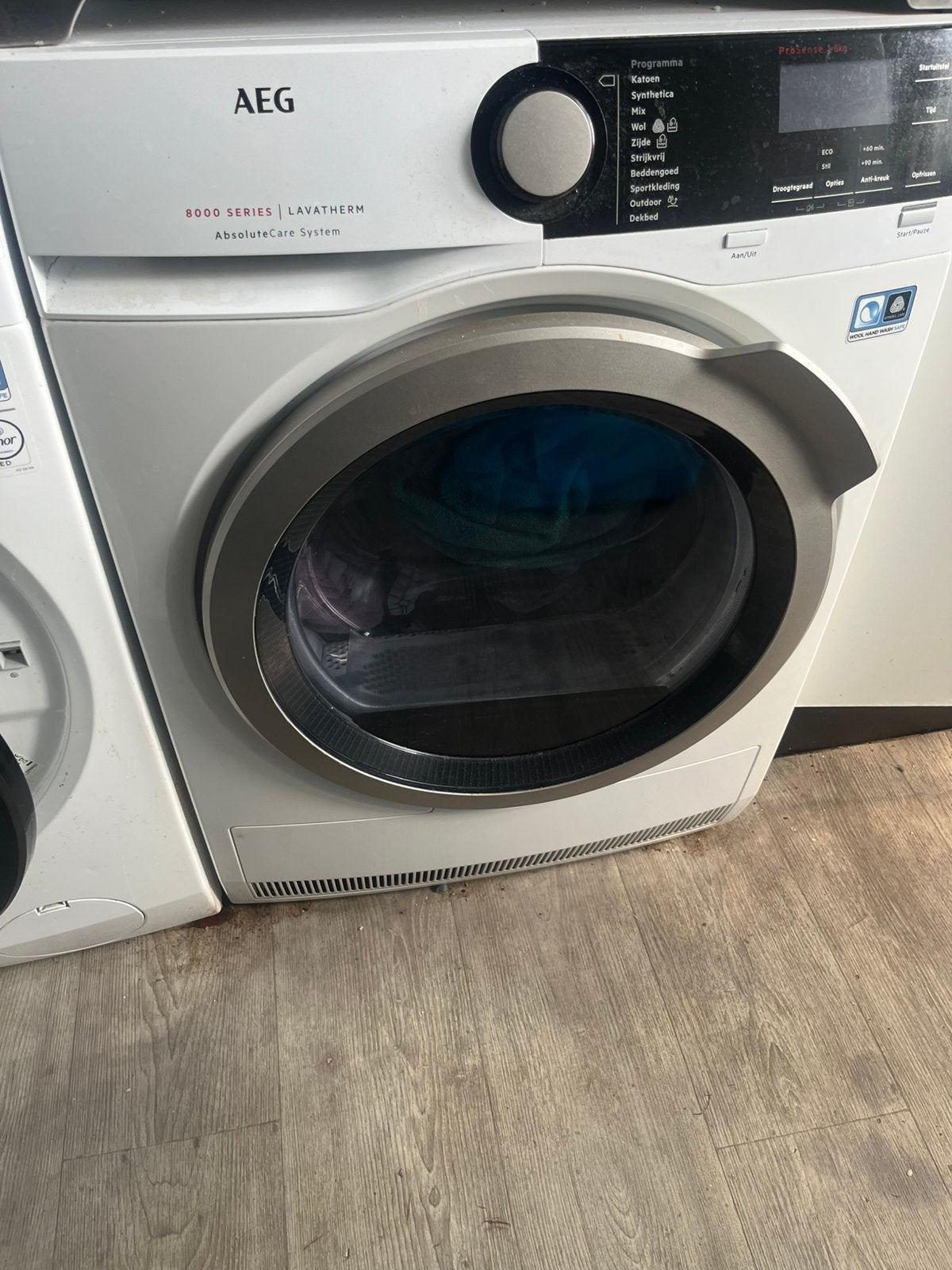 AEG T8DB86ES Lavatherm 8000 Series warmtepompdroger, Ophalen, Gebruikt, Overige typen, 8 tot 10 kg