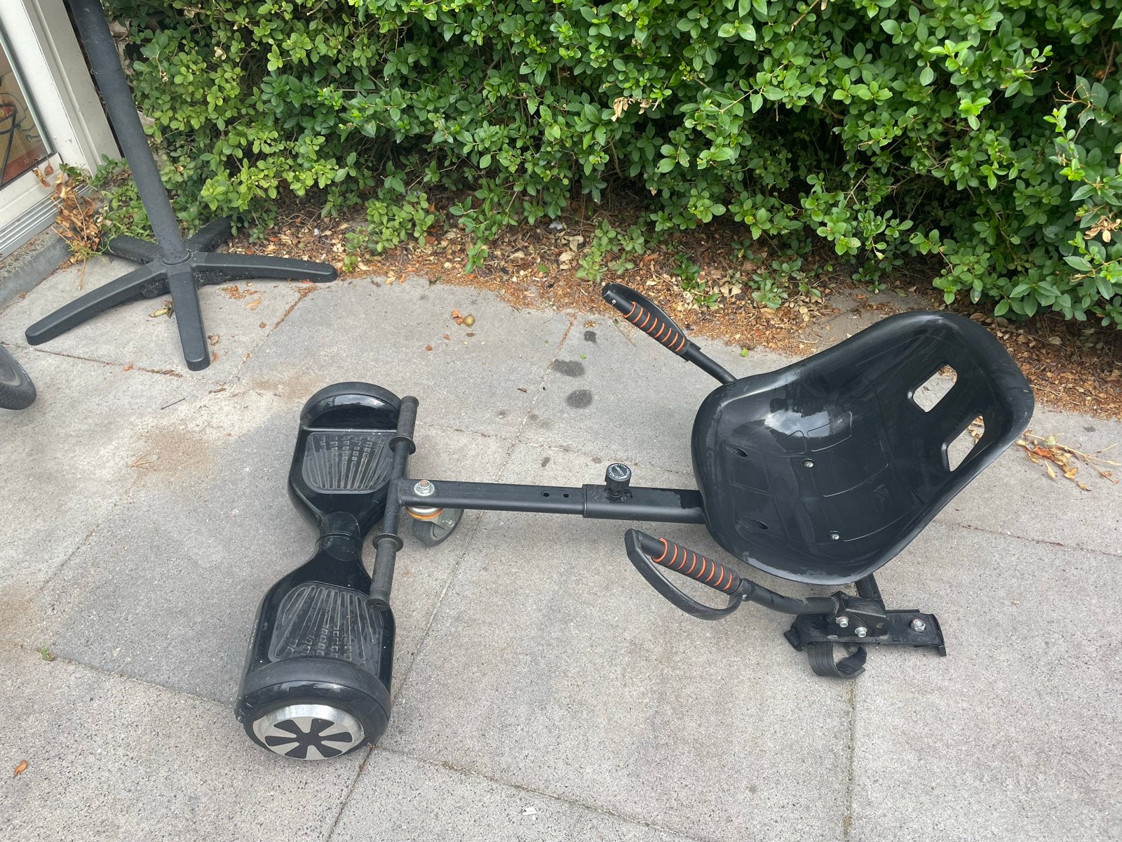 Zwart stoeltje voor hoverboard / oxboard, Ophalen, Gebruikt, Overige typen