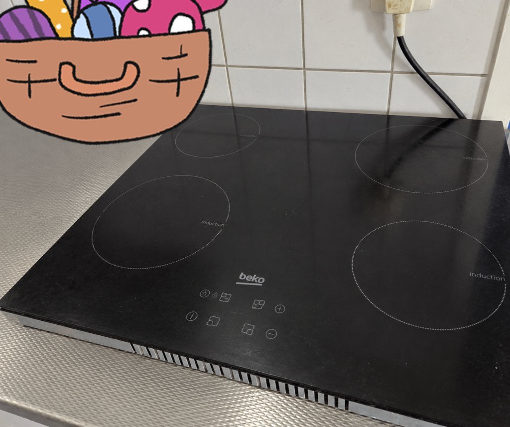Induction, Ophalen, 4 kookzones, Zo goed als nieuw, Inductie