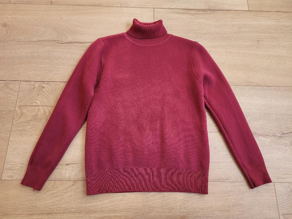 Bordeaux rode extra warme trui maat S ~ JB0005, Kleding | Dames, Truien en Vesten, Ophalen of Verzenden, Zo goed als nieuw, Maat 36 (S)