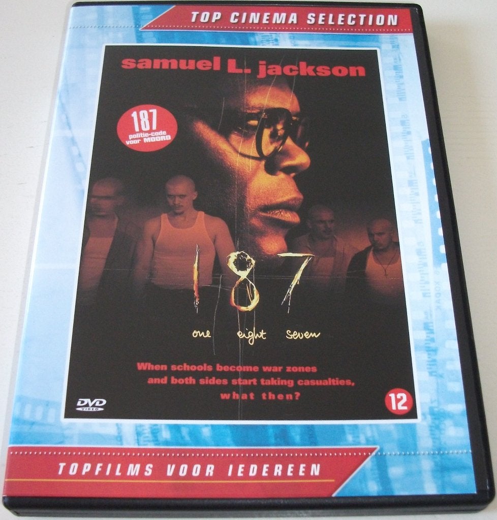 Dvd *** 187 *** One Eight Seven, Engels, Nederlands, Actiethriller, Ophalen of Verzenden