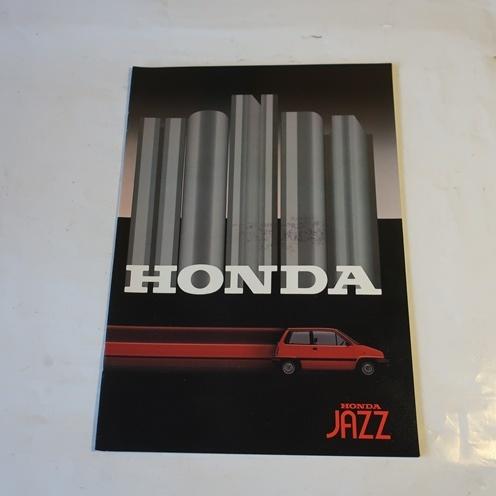 Honda Jazz 1983 folder origineel Nederlands NL tekst, Ophalen of Verzenden, Gelezen, Honda