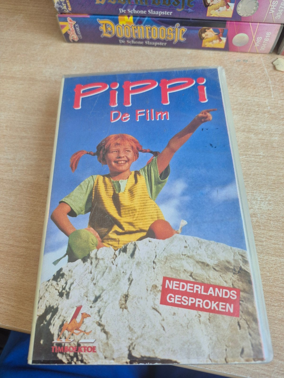 Pippi de Film VHS - Nederlands Gesproken, Gebruikt, Alle leeftijden, Kinderprogramma of -film, VHS