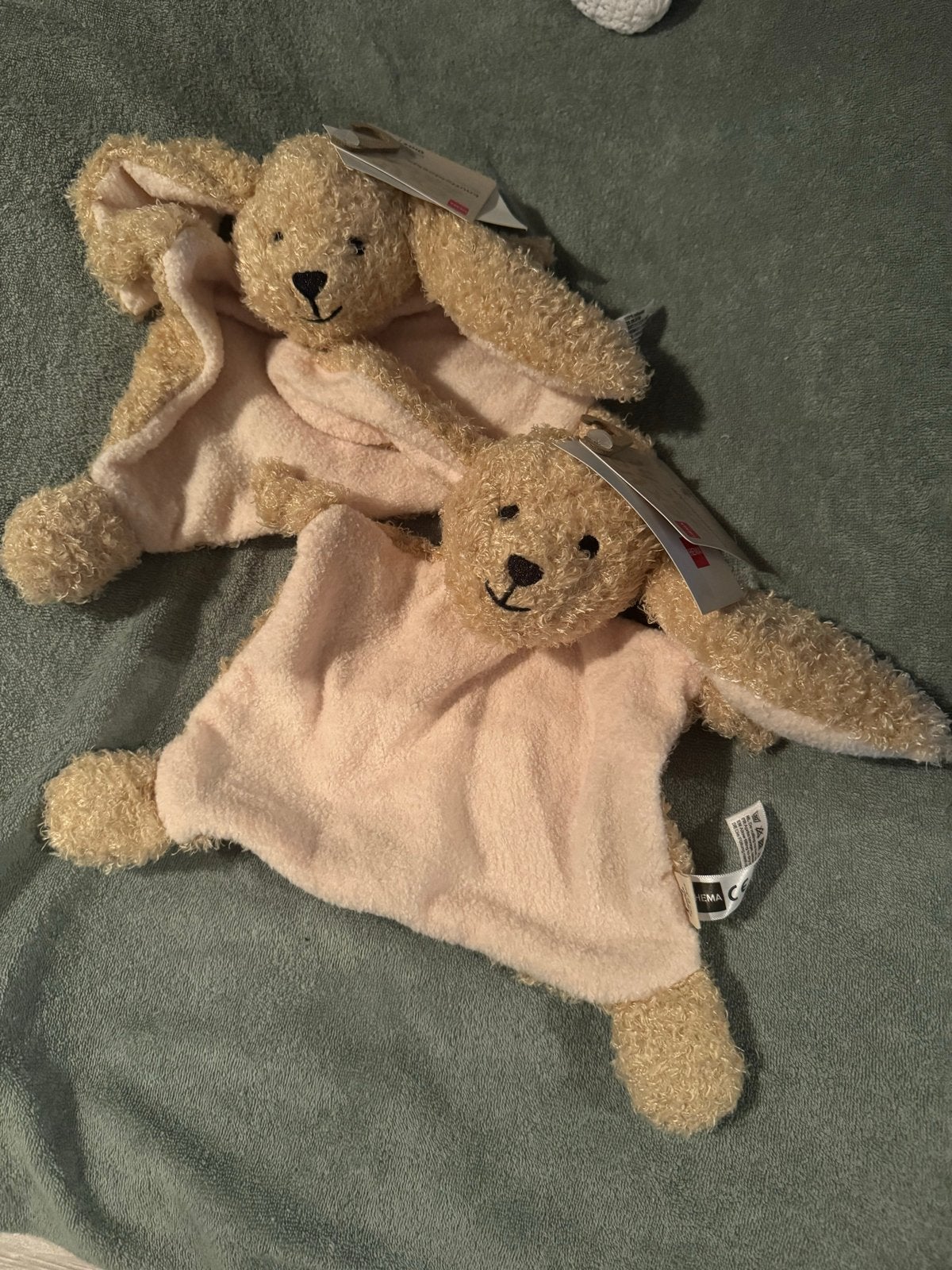 Hema Knuffeldoekje Konijn - Extra Zacht (2 stuks), Ophalen, Nieuw, Overige typen