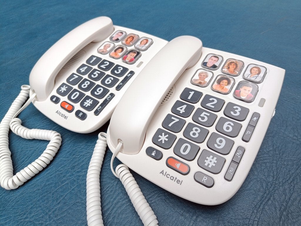 Alcatel TMAX 10 Seniorentelefoon, Ophalen of Verzenden, Gebruikt, 1 handset