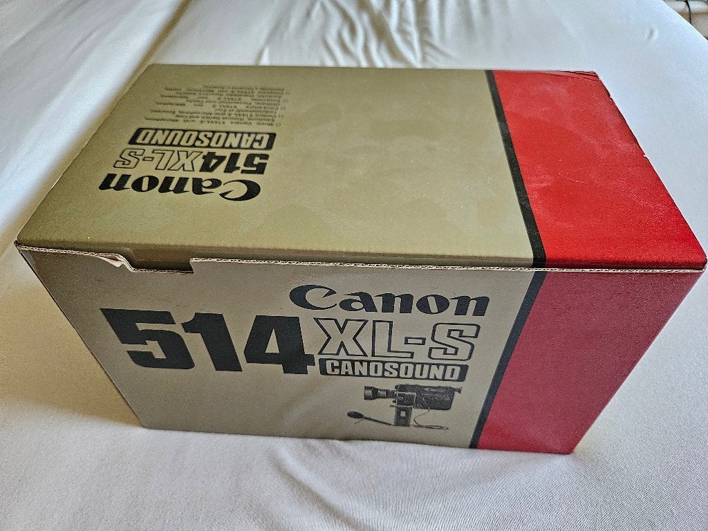 Canon Canosound 514 XLS camera voor 8 mm film met geluid, Ophalen of Verzenden, Gebruikt