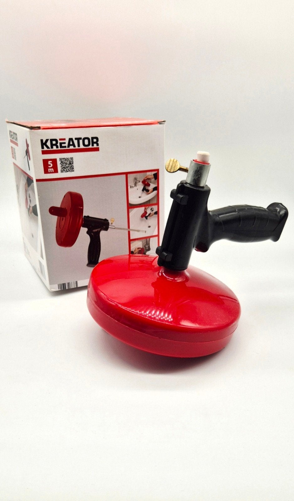 Kreator Ontstoppingspistool met 5m Flexibele Veer, Ophalen of Verzenden, Nieuw