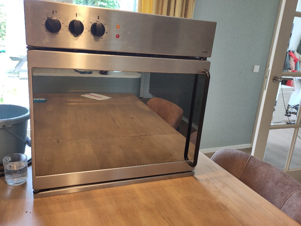 ATAG oven, inbouwmodel, Ophalen, Gebruikt, Hete lucht, Heteluchtoven