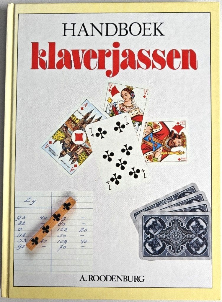 A. Roodenburg: Handboek Klaverjassen., Ophalen of Verzenden, Zo goed als nieuw