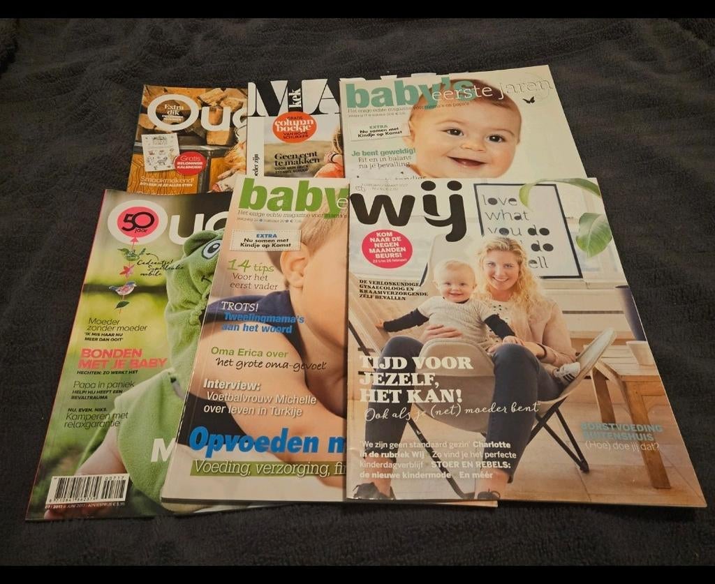 Tijdschriften over baby's en ouderschap, Boeken, Ophalen, Gelezen, Overige typen
