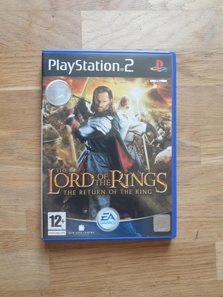 Lord of the Rings: Return of the King PS2, Avontuur en Actie, 2 spelers, Ophalen of Verzenden, Zo goed als nieuw