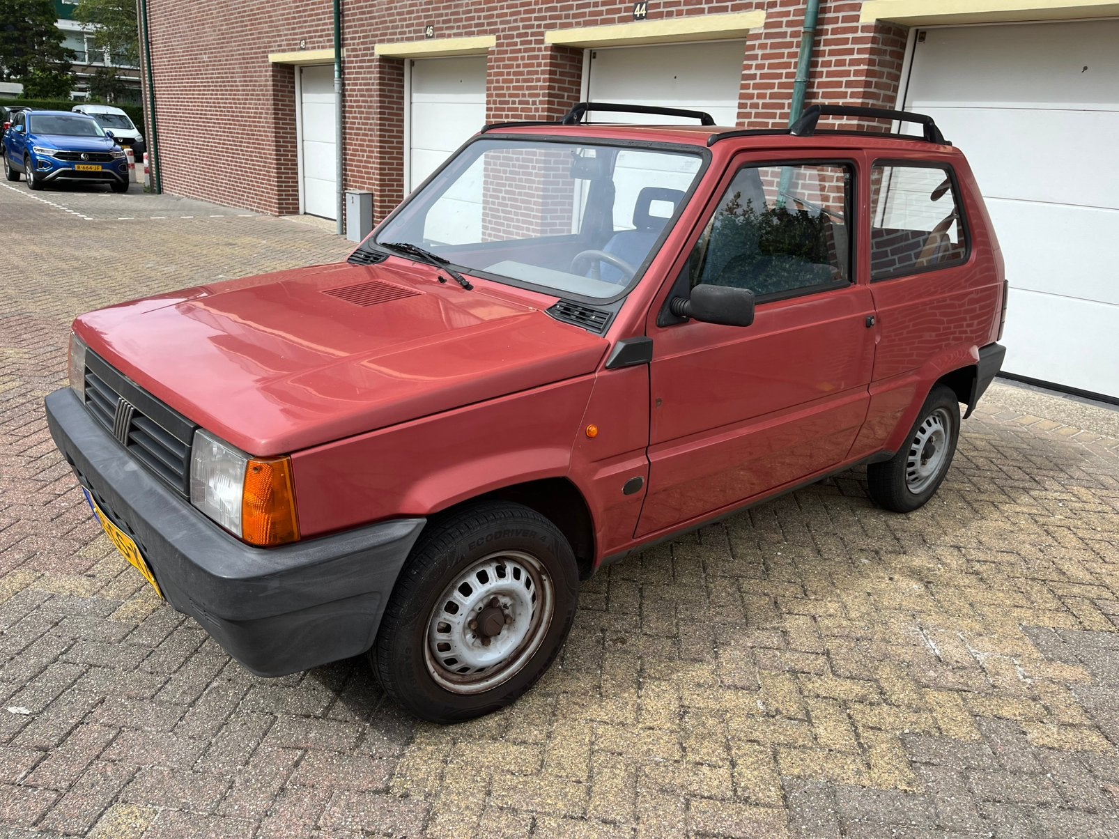 Fiat Panda 0.9 2001 Rood, Auto's, Fiat, Voorwielaandrijving, 15 km/l, 899 cc, Handgeschakeld