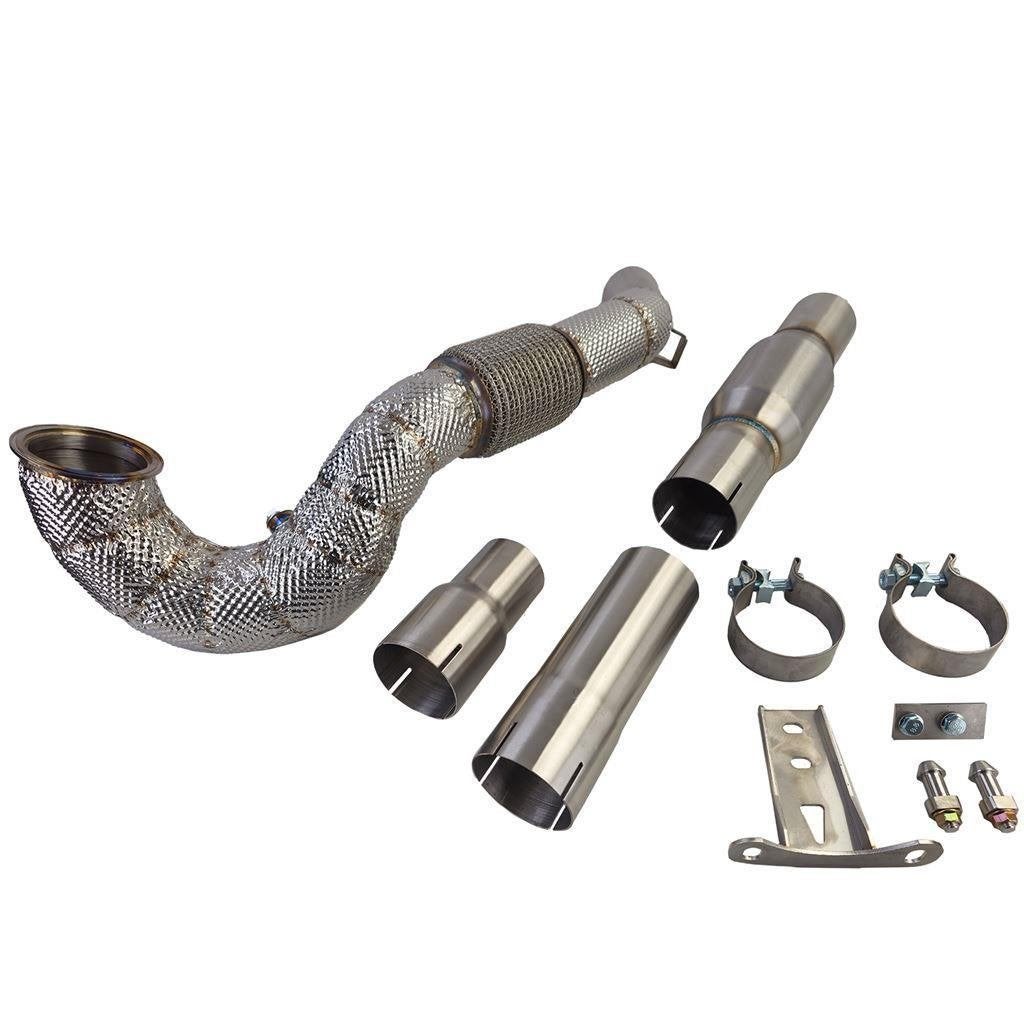 Racing Downpipe Sportkatalysator Geschitk Voor VW Golf 7 GTI, Verzenden, Automotive Parts, A.parts@hotmail.nl, Trasmolenlaan 12 3447 GZ Woerden