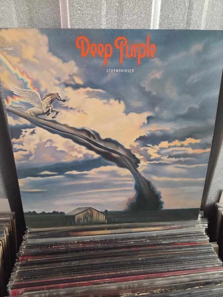 Hardrock/Metal lp DEEP PURPLE: STORMBRINGER, Cd's en Dvd's, Vinyl | Hardrock en Metal, Gebruikt, Ophalen of Verzenden, 1970 - 1979