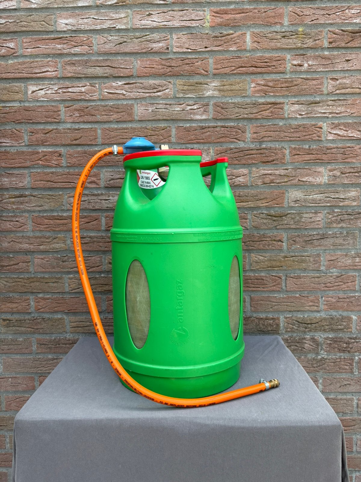 Gasfles, Caravans en Kamperen, Ophalen, Zo goed als nieuw