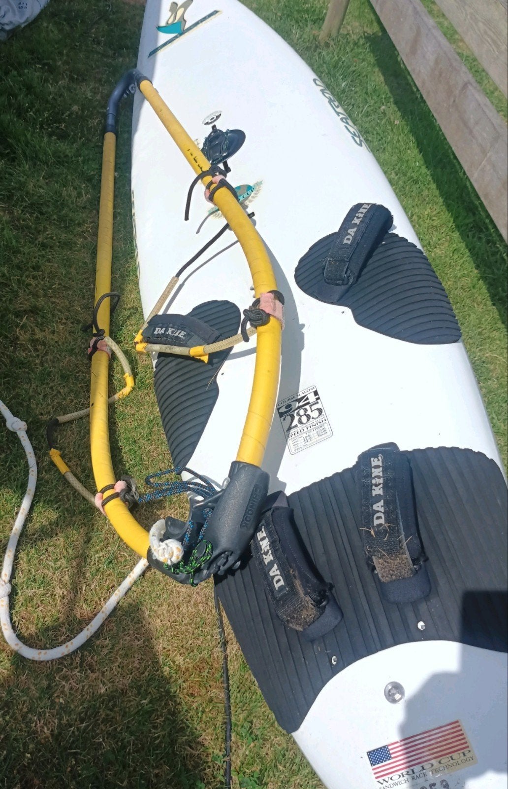 surfplank Seatrend 2,85m compleet, Ophalen, 250 tot 300 cm, Gebruikt, 5 tot 6.5 m²