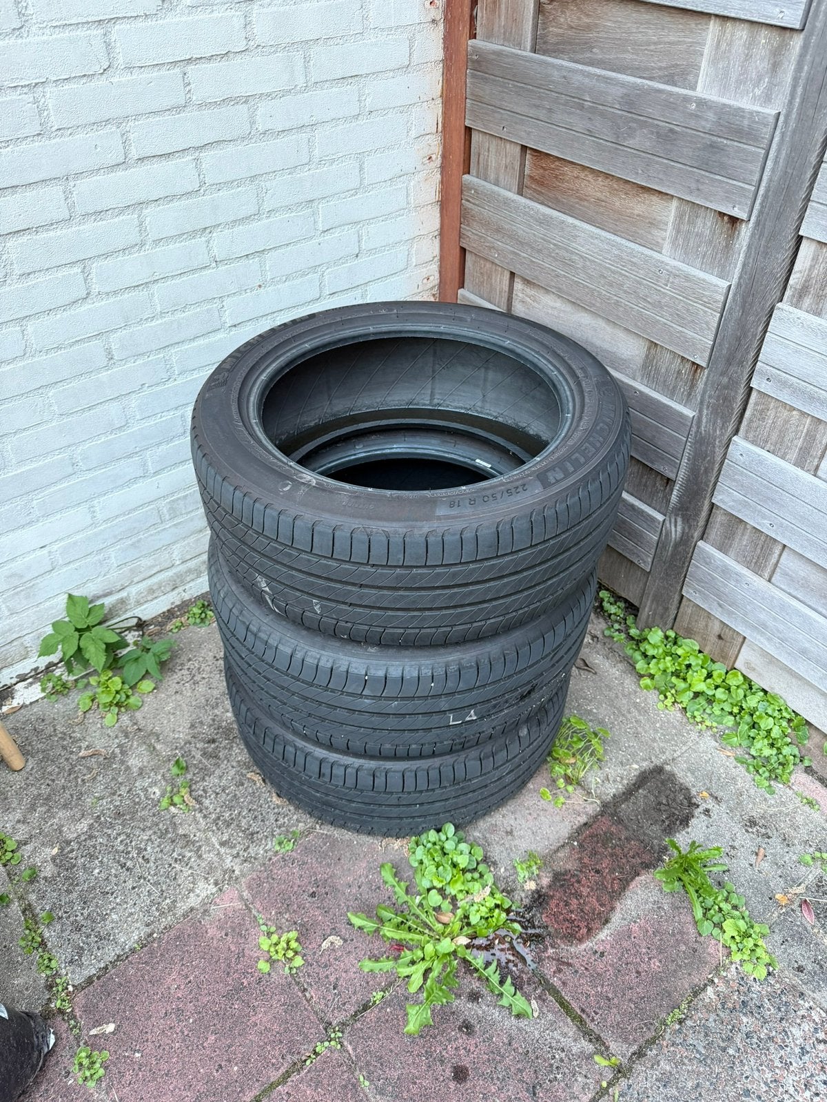 Michelin Primacy 4 (18inch) zomerbanden (3 stuks), Ophalen, 18 inch, Gebruikt, Band(en)