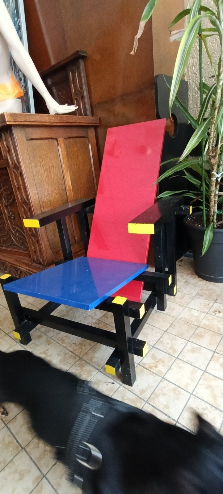Rietveld look alike, Ophalen