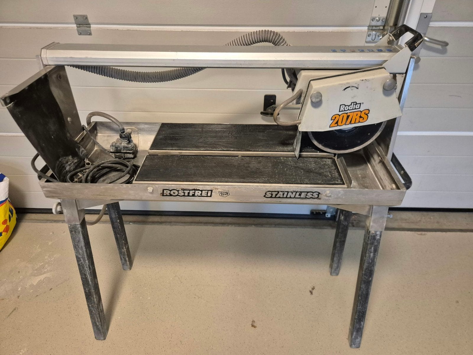 Rodia 207RS tegelzaagmachine, Ophalen, Gebruikt, Overige typen, Minder dan 20 cm