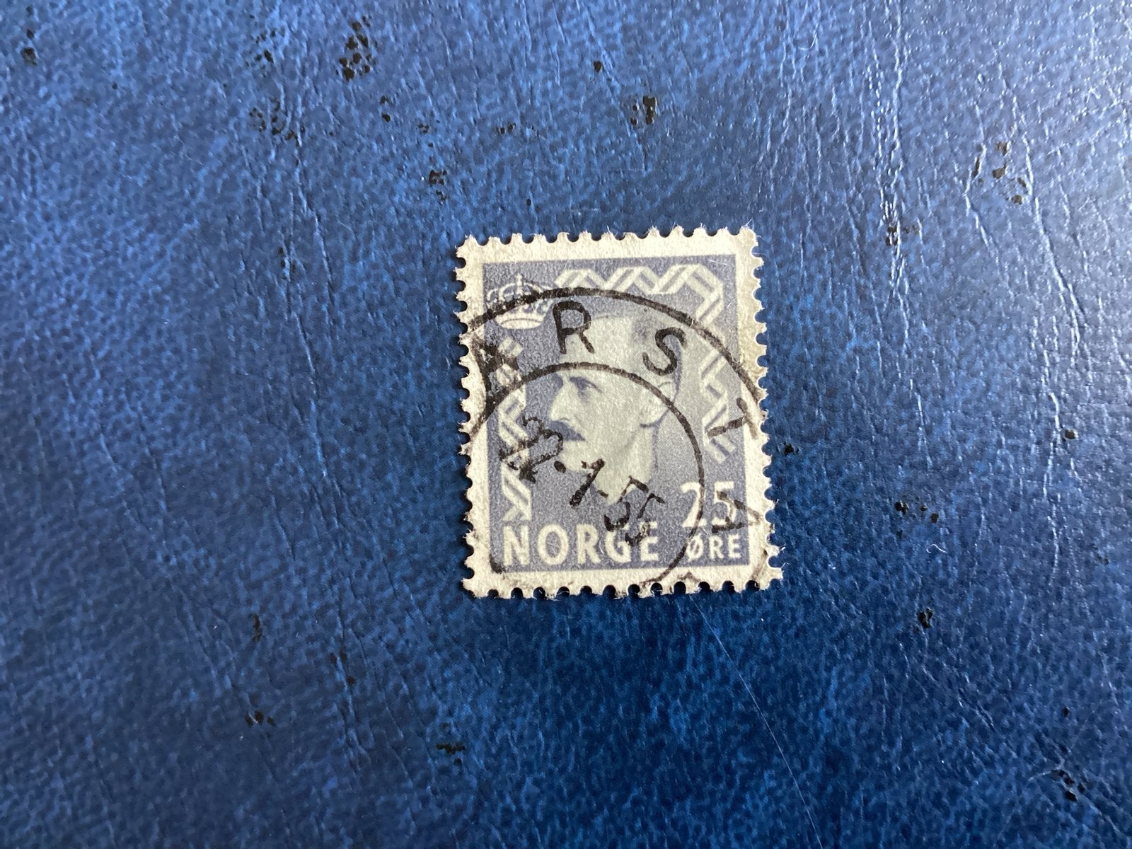 Noorwegen 1950/52-Mi.359-25 Øre, gestempeld, Ophalen of Verzenden, Overige landen, Gestempeld