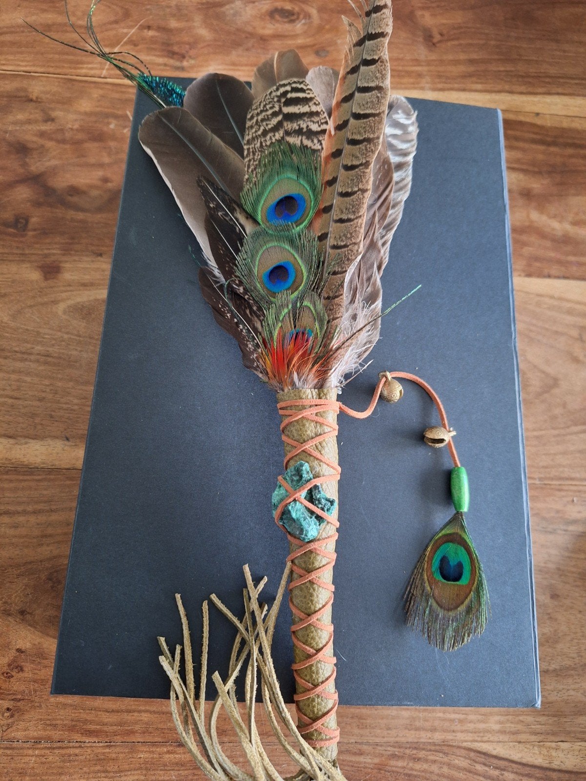 Smudge waaier/ featherfan, Ophalen of Verzenden