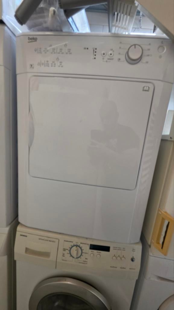 Beko wasdroger te koop – bijna nieuw, Ophalen, 6 tot 8 kg, Nuservice, Luchtafvoer
