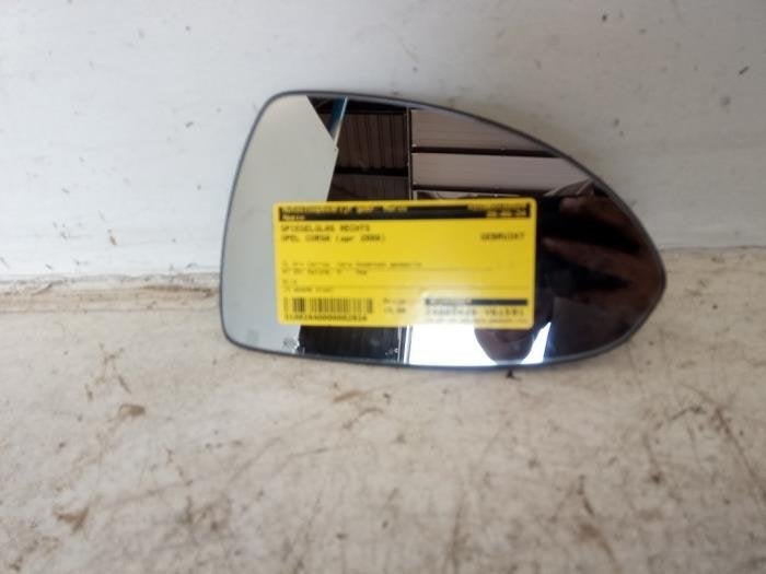 Spiegelglas rechts van een Opel Corsa, Auto-onderdelen, Gebruikt, -, -, Opel