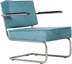 Zuiver ridge fauteuil, Ophalen, Zo goed als nieuw, 75 tot 100 cm, 50 tot 75 cm