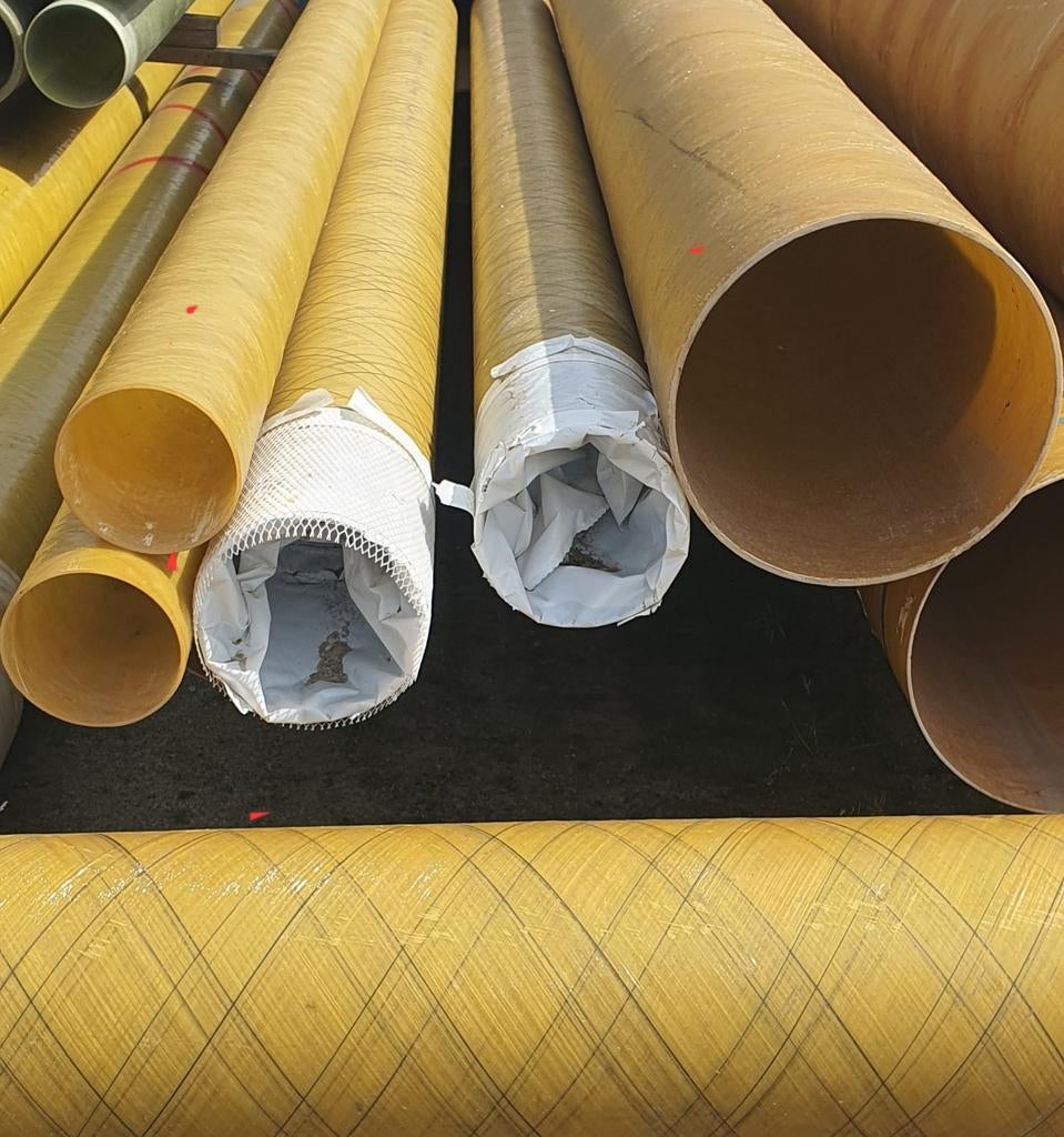 Afvoerbuis Ø 200mm - 2x 10m¹  lang, Ophalen, Afvoer, Pvc, 6 meter of meer