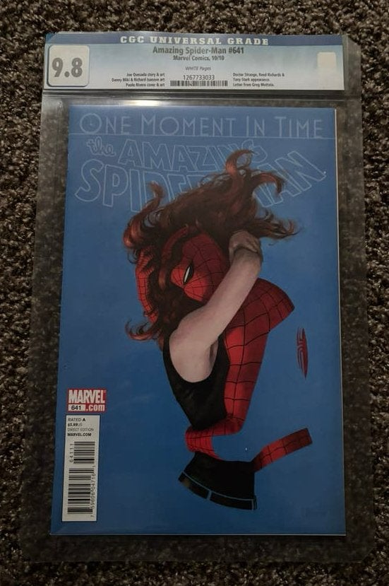 Amazing spiderman 641 cgc graded 9,8, Boeken, Strips | Comics, Eén comic, Ophalen of Verzenden, Zo goed als nieuw, Amerika