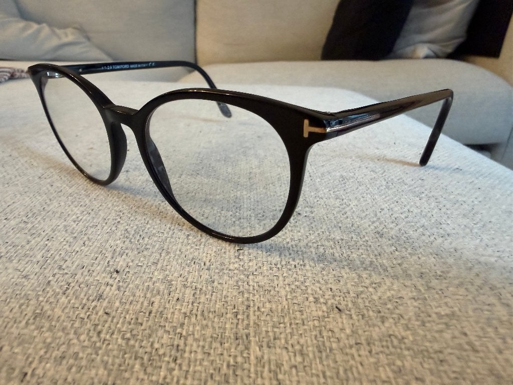 Tom Ford FT5575-B Luxury Women Eyeglasses, Overige merken, Gebruikt, Zwart, Ophalen of Verzenden