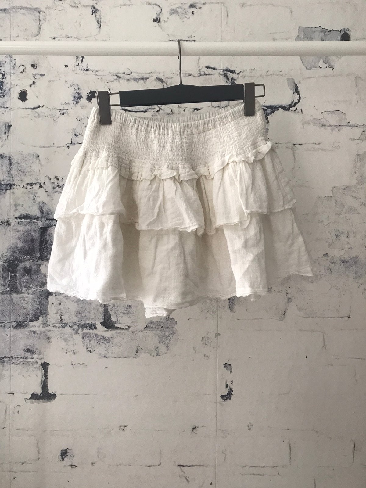 Moost wanted Lua ruffle skirt, Maat 38/40 (M), Verzenden, Wit, Gedragen