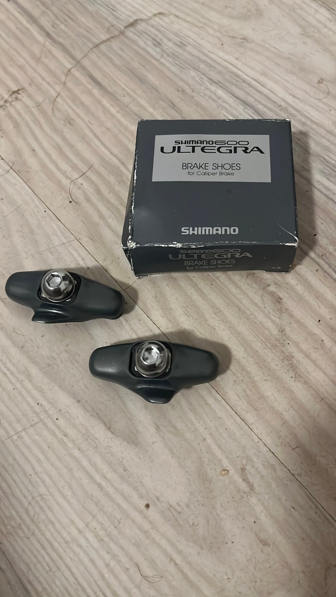 Shimano 600 Ultegra remblokken nos, Fietsen en Brommers, Fietsonderdelen, Remmen, Nieuw, Ophalen of Verzenden, Aluminium
