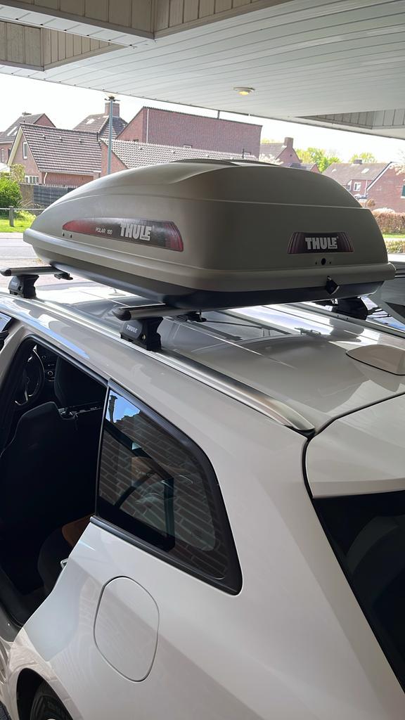 Thule Polar 100 Dakkoffer - Ruime Opslag voor Reizen, Auto diversen, Dakkoffers, Ophalen of Verzenden, Gebruikt