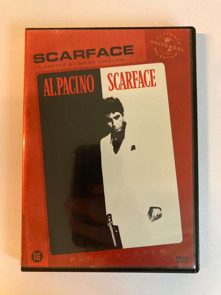Scarface, 1983 / DVD / Ultimate Universal / Brian De Palma, Vanaf 16 jaar, Ophalen of Verzenden, Zo goed als nieuw, Maffia en Misdaad