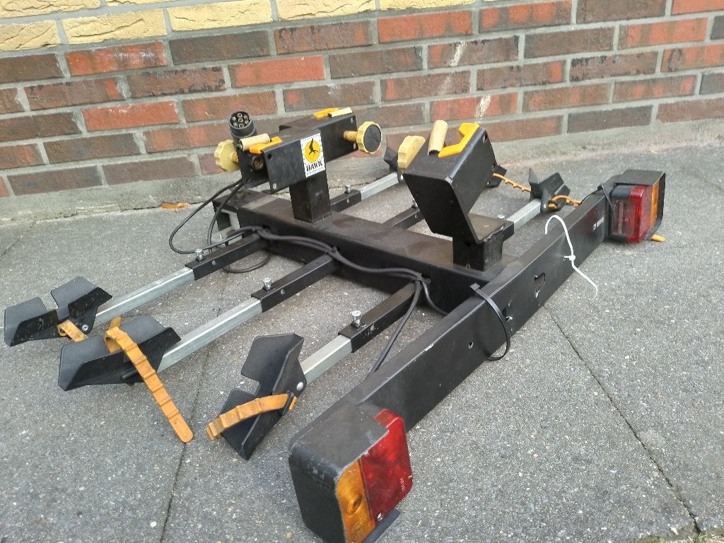 Fietsendrager 3 fietsen achterdrager Hawk 3, Ophalen, 3 fietsen of meer, Gebruikt, Trekhaakdrager