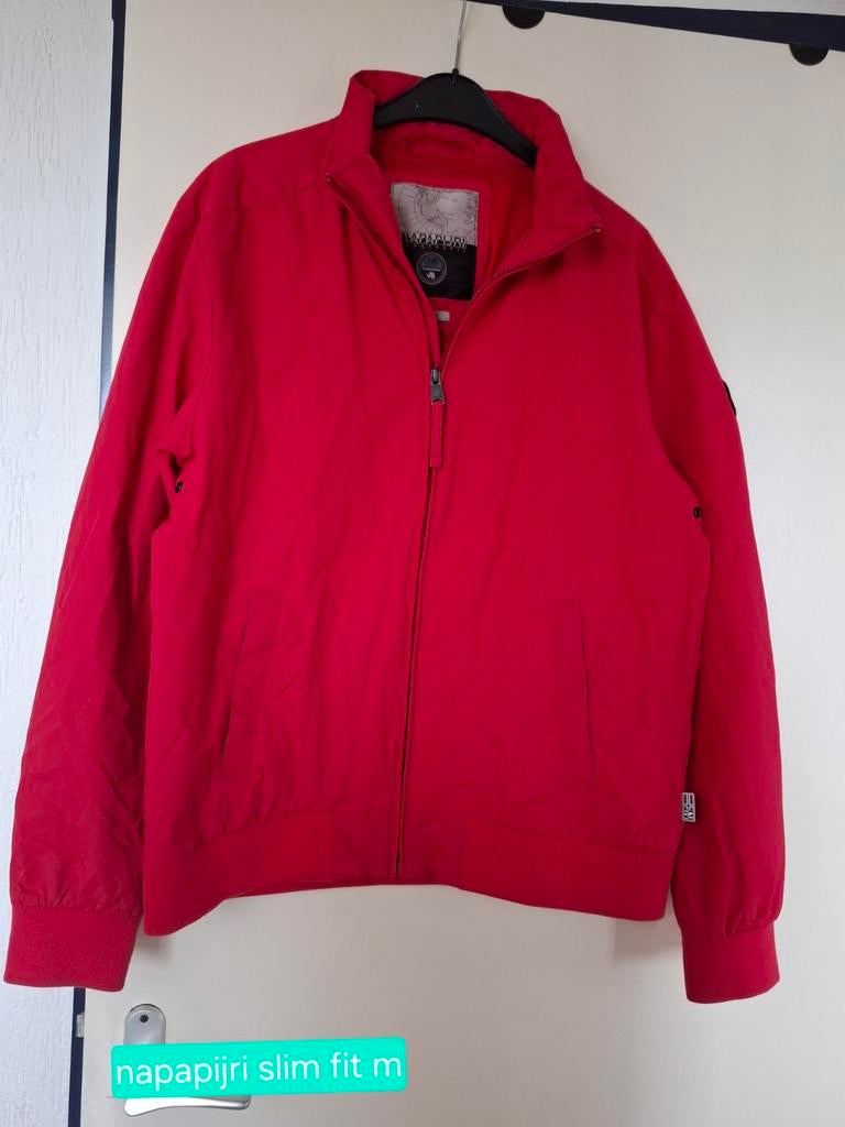 rode Napapijri blouson jas/ rode Napapijri zomer jas m, Maat 48/50 (M), Ophalen of Verzenden, Zo goed als nieuw, Napapijri