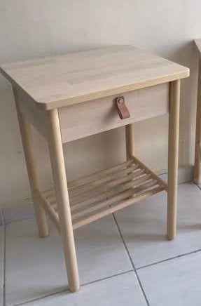IKEA BJÖRKSNÄS Nachtkastje - Zo goed als nieuw, Ophalen, 55 tot 70 cm, Zo goed als nieuw, 45 tot 65 cm
