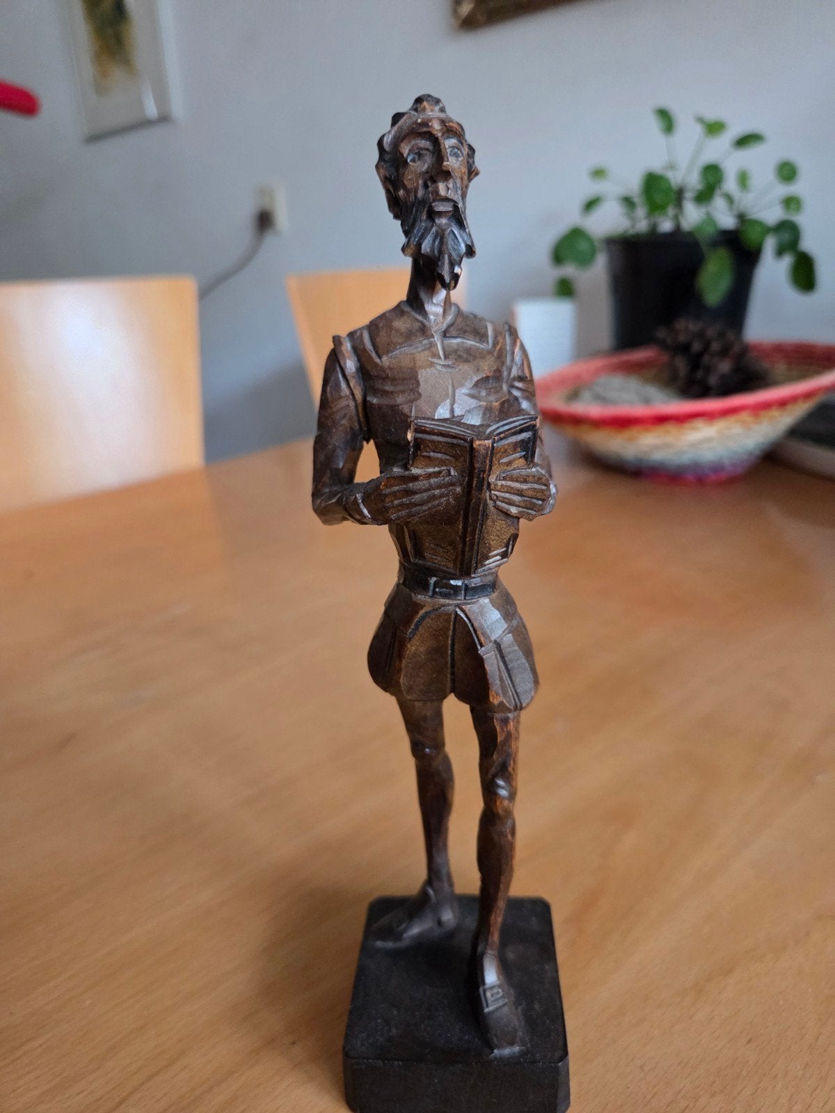 Houten beeldje van Don Quichot, Ouro Artesania Spanje, Antiek en Kunst, Ophalen of Verzenden