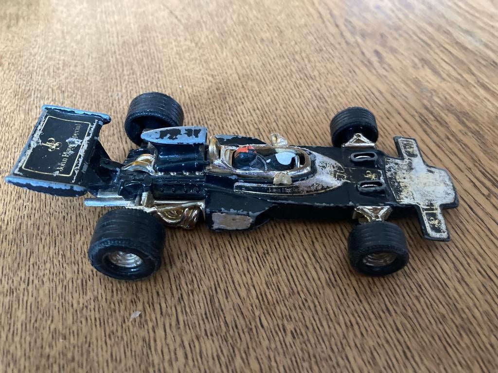 Vintage Corgi Toys John Player Special F1 Raceauto, Kinderen en Baby's, Speelgoed | Speelgoedvoertuigen, Ophalen of Verzenden