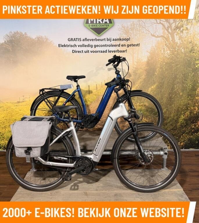 Flyer GoTour6 Elektrische fietsen setje verkrijgbaar BOSCH!, Overige merken, Ophalen of Verzenden, Zo goed als nieuw, 50 km per accu of meer