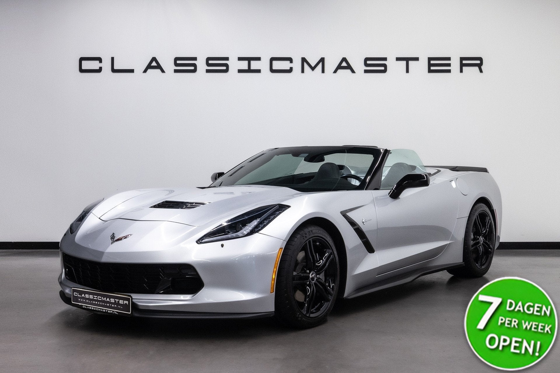 Chevrolet Corvette Convertible 6.2 Stingray (bj 2017), Auto's, Gebruikt, Cabriolet, Bedrijf, 2 stoelen