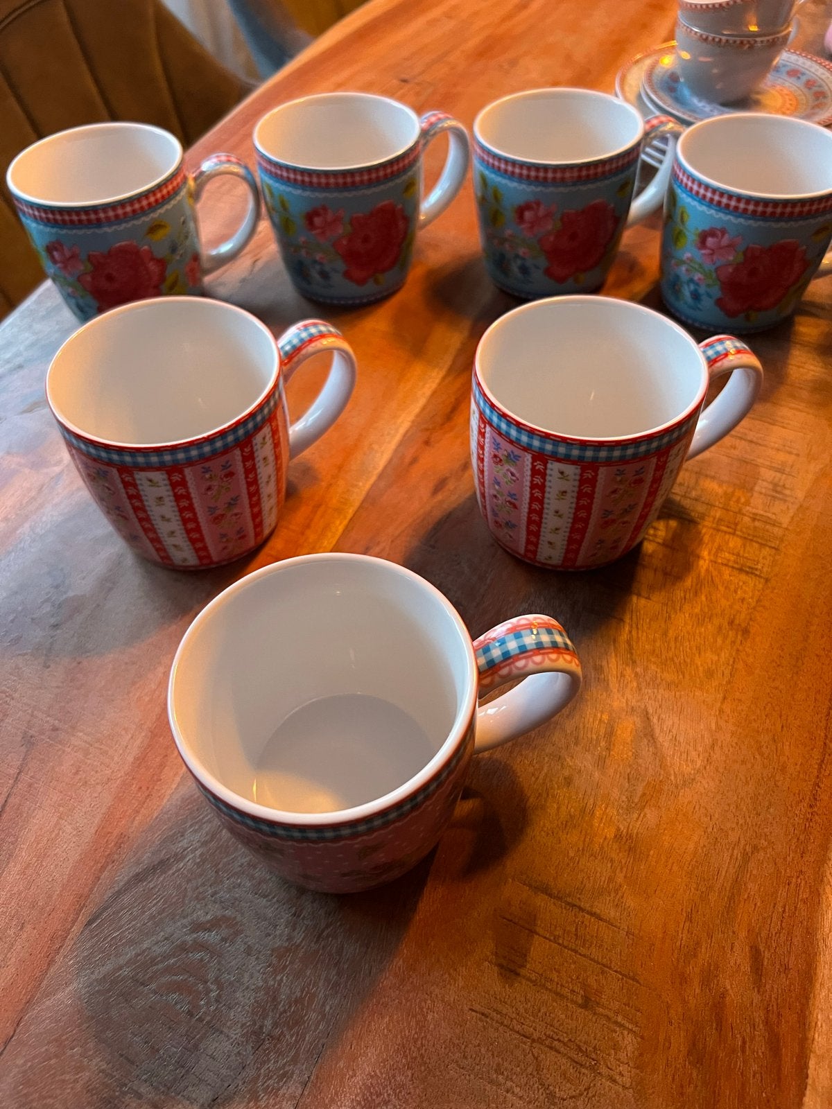 Pip Studio Royal Raja mokken set van 7, Ophalen, Pip Studio, Mok, Zo goed als nieuw