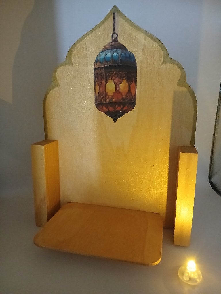 huis altaar, Hout, Meerkleurig, Verzenden, Overige stijlen