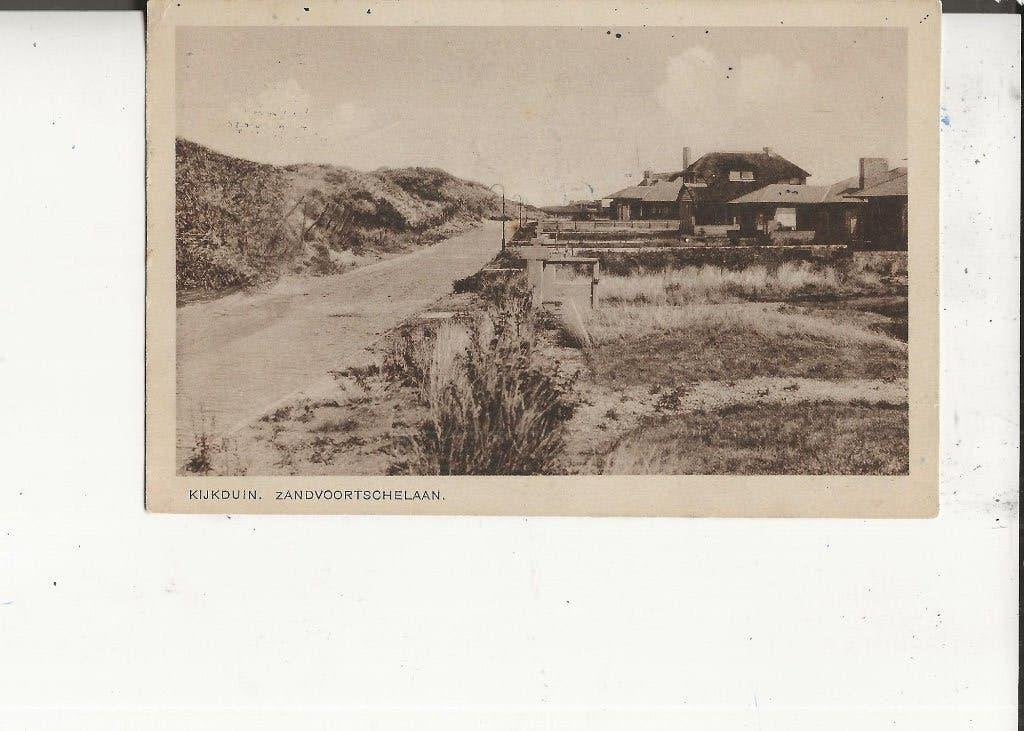 Kijkduin Zandvoortschelaan t Bonbonhuis 1927, Ophalen of Verzenden, 1920 tot 1940, Gelopen, Zuid-Holland