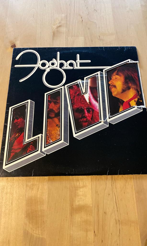 Vinyl lp Foghat - Live, Cd's en Dvd's, Ophalen of Verzenden, Gebruikt, 12 inch, Poprock