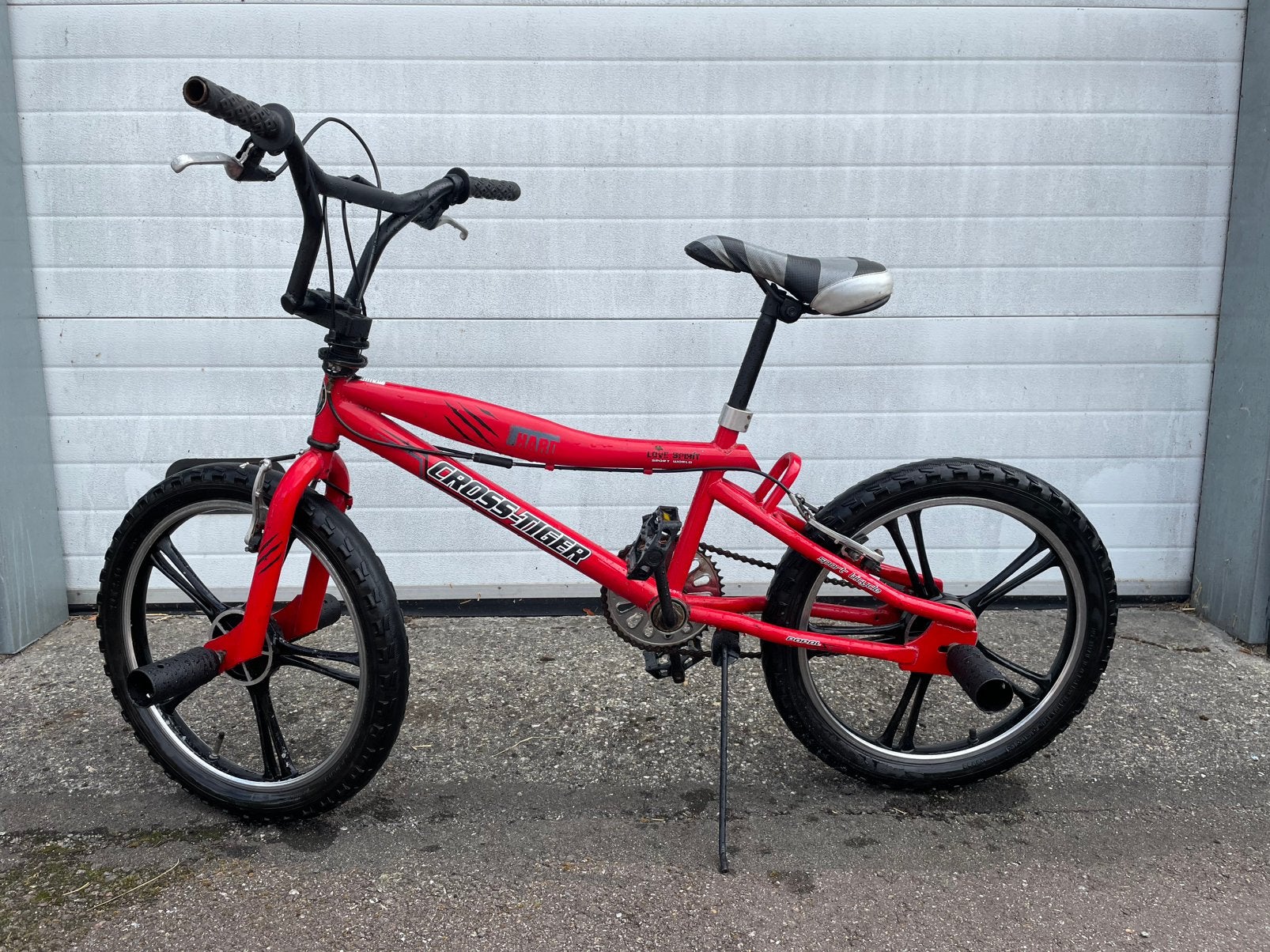 Rode cross BMX 20 inch, Ophalen, Staal, Velgrem, 20 tot 24 inch
